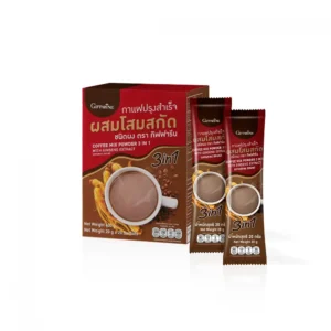 กาแฟปรุงสำเร็จ ผสมโสมสกัด กิฟฟารีน